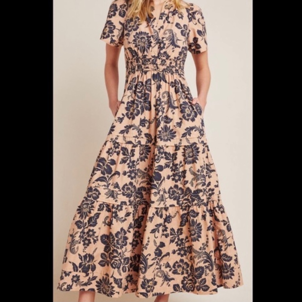 NWT Anthropologie Somerset Maxi Dress Size S